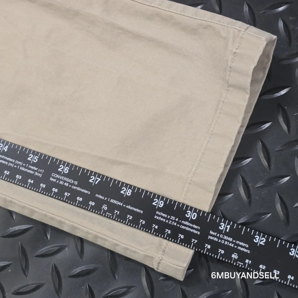 English Laundry Mens Khaki‎ Chino Pants 36x32 Tan Stretch Flat Front 1366228